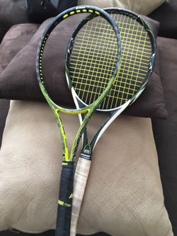 Tennis racquets