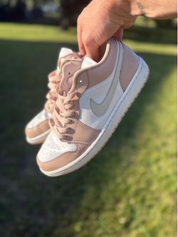 Women’s Air Jordan 1 Low Particle Beige Y2K Clean Girl Sneaker