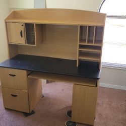 Wooden Cabinet/ Desk