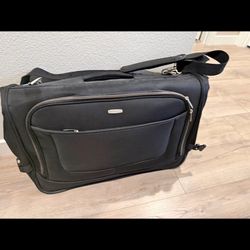 Black Travel Garment Bag