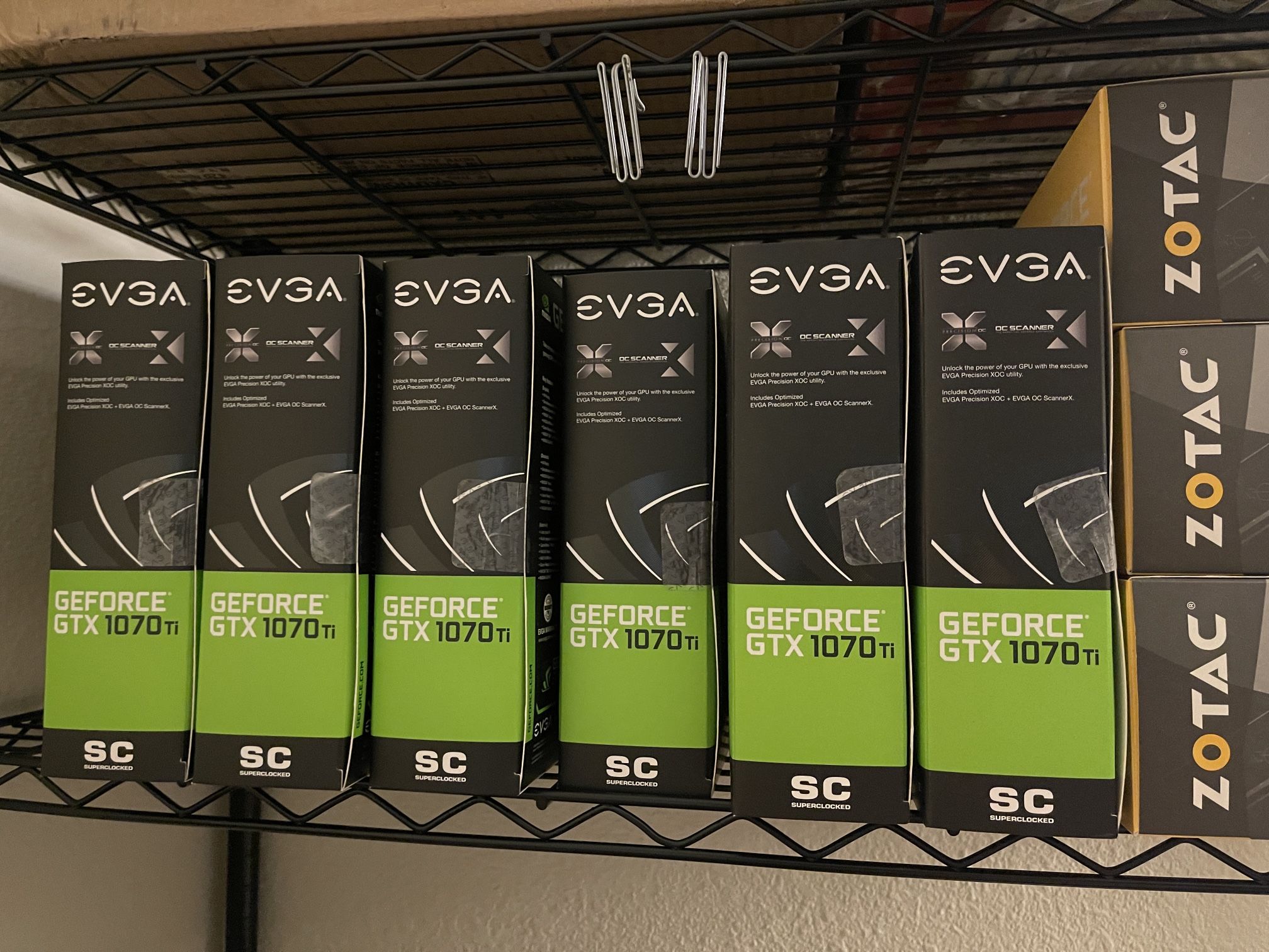 EVGA GTX 1070 Ti SC