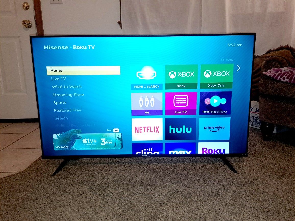 50-hisense-roku-tv-w-remote-for-sale-in-spokane-wa-offerup