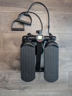 Mini Stepper with Resistance Bands