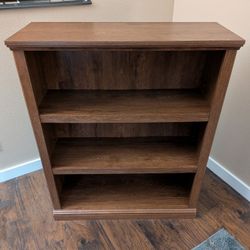 3-Shelf Wood Bookcase in Excellent Condition