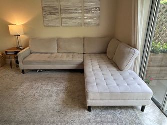 Beige Sectional Sofa