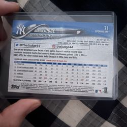 Aaron Judge Rookie Card