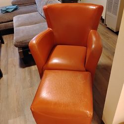 Chair and ottoman