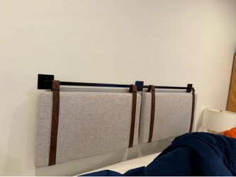 King size wall mounted headboard