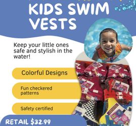 Kids Swim Vests NEW