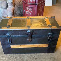 Antique Flat-top Trunk.  $150.00