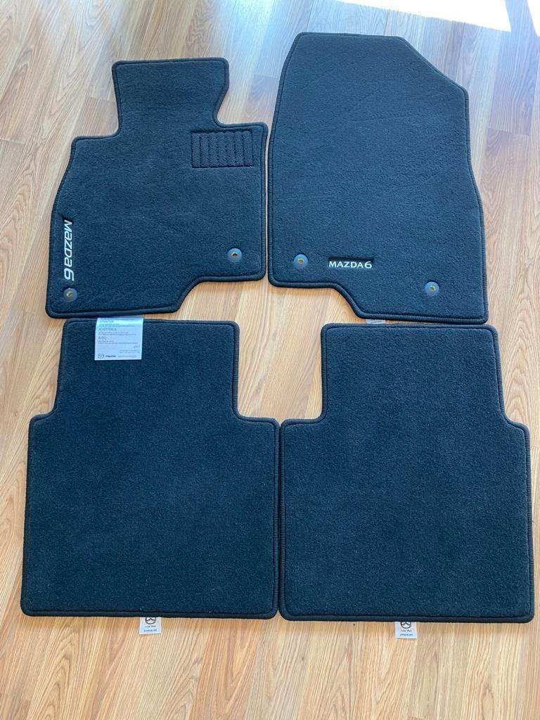 Original carpet car mats -front and rear , Mazda 6