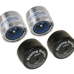Bearing Buddy set, Stainless Steel version 