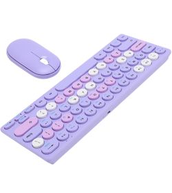 Keyboard Mouse Combo, Compact 2.4g Wireless Keyboard