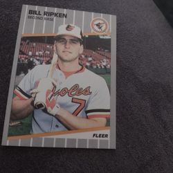 Baseball Blackout of the Error.  Billy Ripken 89 Fleer.  Cash Porch Pickup Redmond 