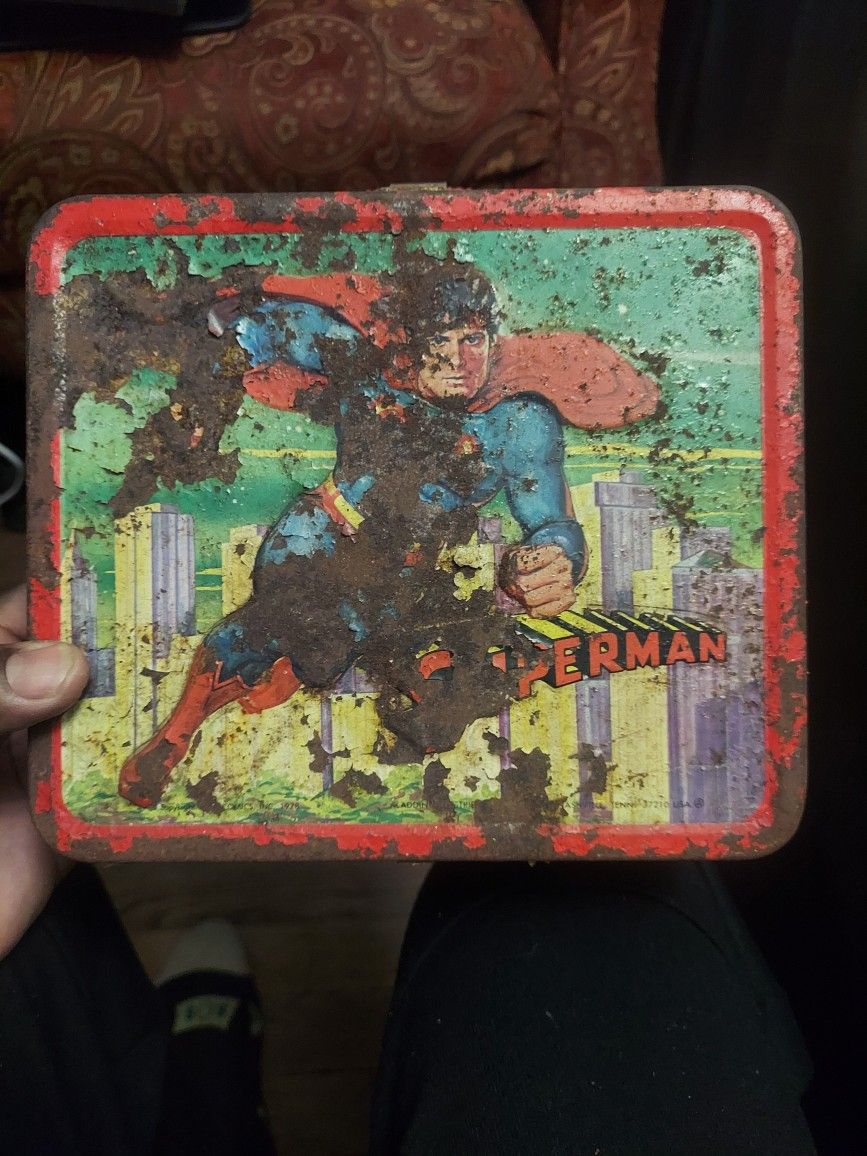 Superman Vintage Lunch Box