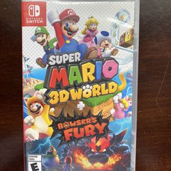 Nintendo Switch Super Mario 3D World + Bowsers Fury