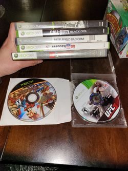 Lot Of 7 Xbox 360 Games