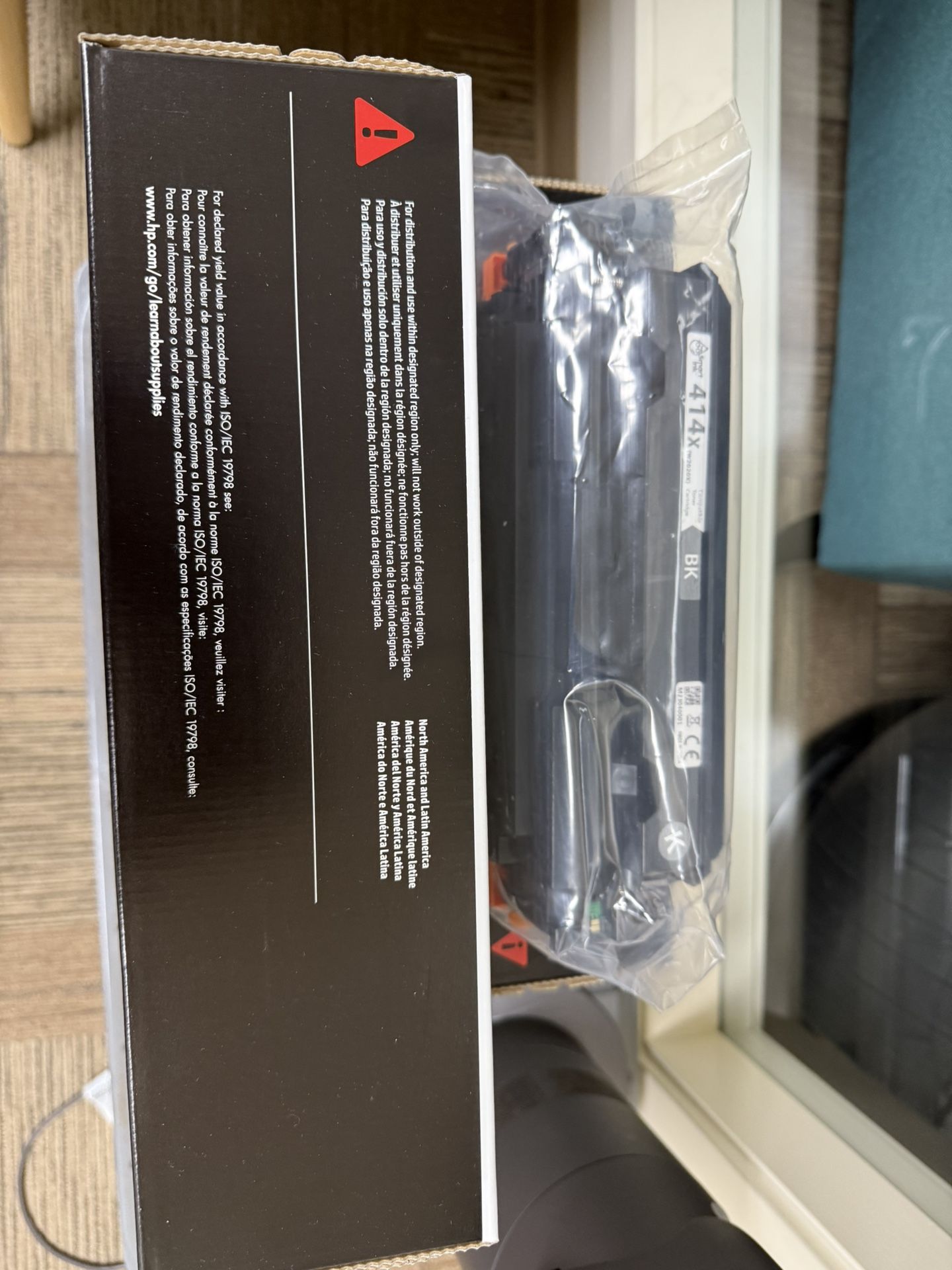 Black HP LASERJET 414x Toner 