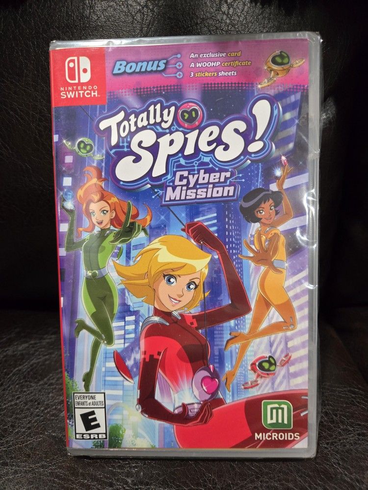 New Sealed Totally Spies Cyber Mission Nintendo Switch Game