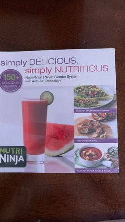 Nutri Ninja Blender System Recipe Book