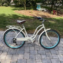 Schwinn fairhaven women's hotsell cruiser bike details