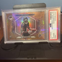 Bijan Robinson 2023 Panini Mosaic Honeycomb Case Hit Rookie PSA 10 (SSP, RC)