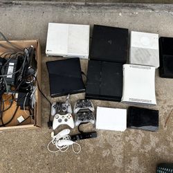 Xbox 1 Xbox 360 PS4 Wii