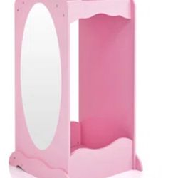 Kids Dress up Cubby With Mirror And Hanging Space