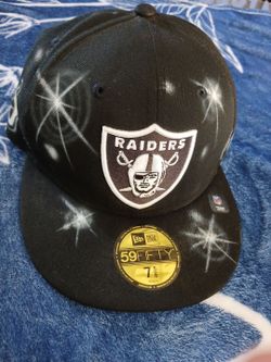 Raider Hat airbrushed
