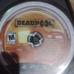 Deadpool PS3 Game Disc Activision Marvel