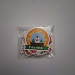 Christmas 60 Piece Stickers 