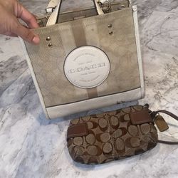 Small Coach Dempsey Purse Set