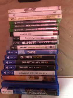 Different types of video games