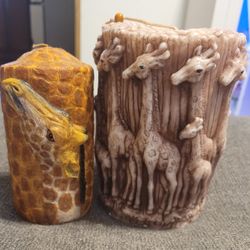 Giraffe Candles