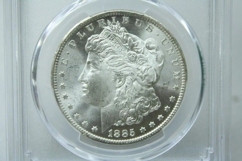 1885-CC $1 Silver Morgan Dollar
