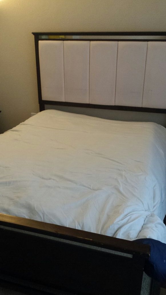 Wooden Queen Bed Frame Only You Will Need Box Spring For In Wooden Queen Bed Frame Only You Will Need Box Spring For In Chandler Az Offerup