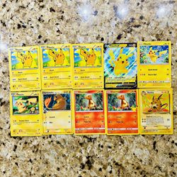 500 Pokemon Cards! Holo Reverse Holo Pikachu Various Years 99-22 LP HP 