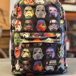 Loungefly-Star Wars Stormtrooper Backpack – Colorful Print 