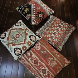 4 Kilim pillows from Turkey
