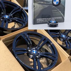 NEW Genuine BMW M5 M6 343M 20” Forged Wheels | OEM M Double-Spoke | F10 F12 F13