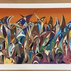Limited “Woven Forest” Salish Art Print By Susan Pointe (3/8)