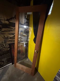 32”wood Glass door 32 x80 x3/4