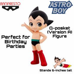 (NEW) Banpresto Astro Boy Q-posket (Version A) 6-inch collectable Figure (Perfect Birthday Gift Ideas for Fans and Collectors)