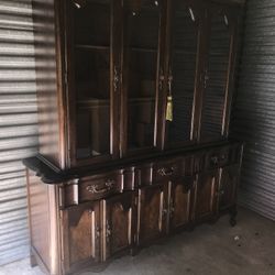 White Furniture Company - Antique China Cabinet