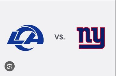 La Rams vs NY Giants