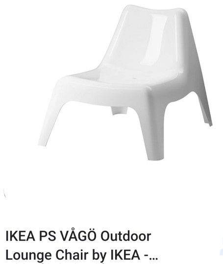 IKEA PS VÅGÖ Outdoor Lounge Chairs