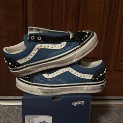 Blue Pearlized Vans Sizes 6 And 12