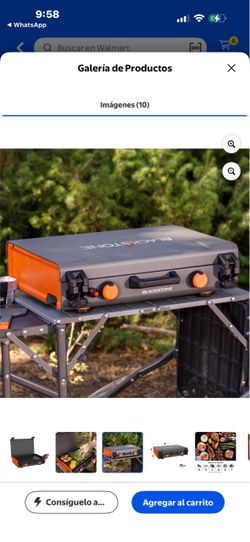 two-burner camping stove 20x14