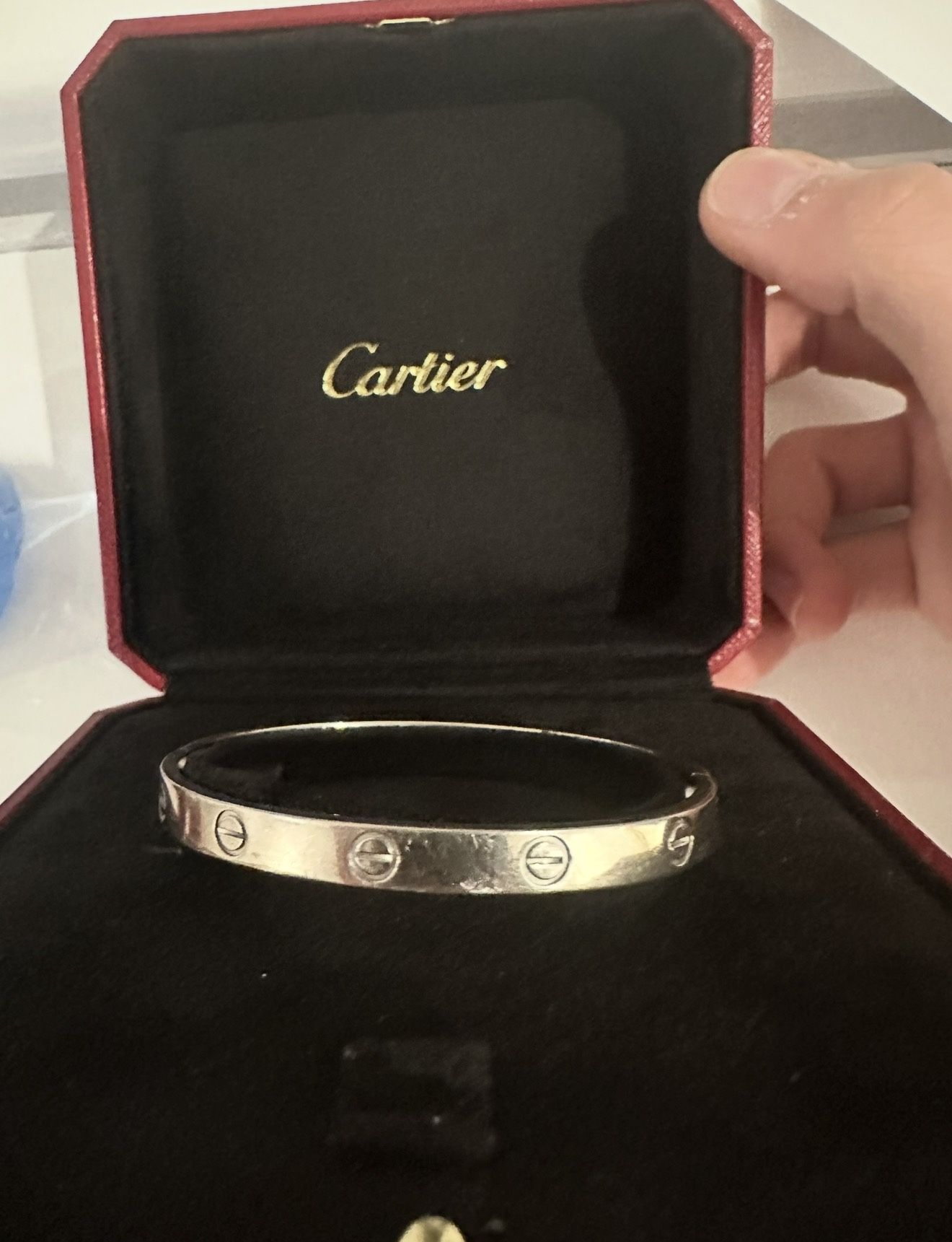 Cartier Love Bracelet Size 18