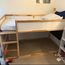 Ikea kura Bed, Mattress And Bunky Board